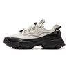 Li Ning Mulan Trend Sports Shock Absorption Rebound Wear Resistant Low Top Casual Shoes Women Casual Shoes White Black AZGV066-1