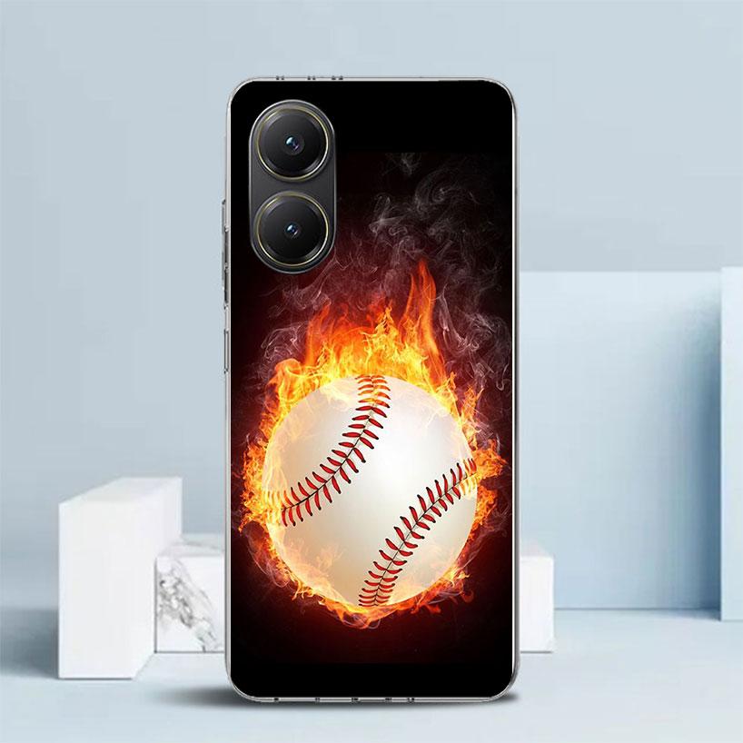 Baseball Sport Soft Cover for Xiaomi Poco F7 Ultra X7 X6 X5 Pro M7 Phone Case Redmi 15 15C 13 13C 12 12C 10 10C Print Shell Poco