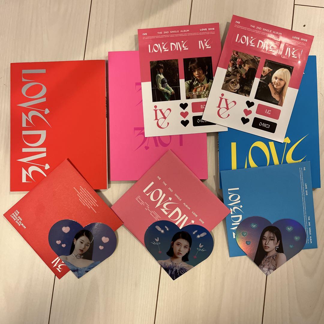 

[USED] IVE LOVEDIVE album set