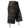 Herren-Cargo-Shorts aus Baumwolle, Sommer, Sport, lässig, Strand, kurze Hose, mehrere Taschen, gerade, karierte Shorts