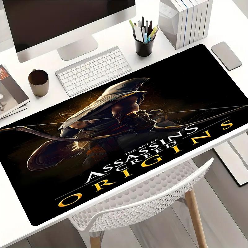 A-Assassin's Creed Mouse Pad - Non-Slip Rubber Base, Smooth Surface for Work,Gaming,Office,And Home Use, Desk Mouse Pad