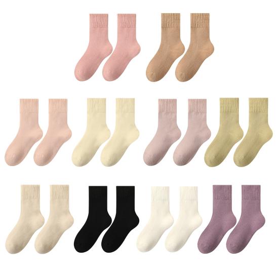 Damen Dicke Warme Socken Herbst Winter Weiche Gemütliche Fleecegefütterte Stiefelsocken Flauschige Kaltwetter Thermosocken