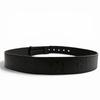 Great GUCCI belt GG pattern interlocking G black leather mens 794196 Used