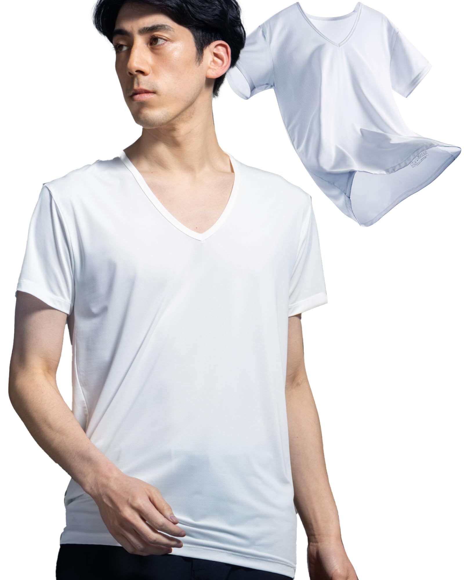 

Крутой Крутой к Подмышечному Поту [Nutopia] Мужское Нижнее Белье, Прикосновение, (Короткий рукав/Белый/L/1 шт.)