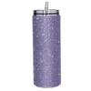 Stick-on Crystals Thermal Bottle with Straw Coffee Cup Durable Vacuum Cup  Winter