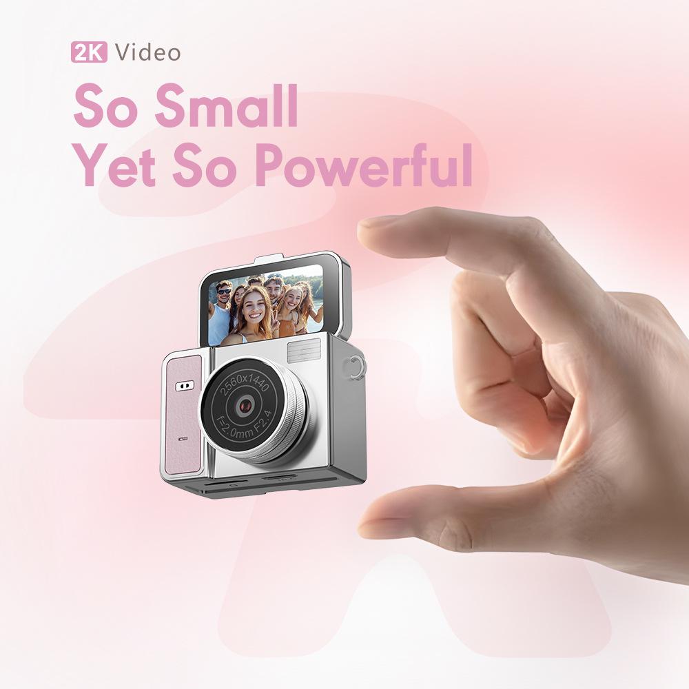 Retro Mini HD Camera for Students - Portable, Trendy, and Ideal for Parties and Travel