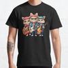 Cat Band Music Design Gift Idea FansArt Classic T-Shirt S-3XL