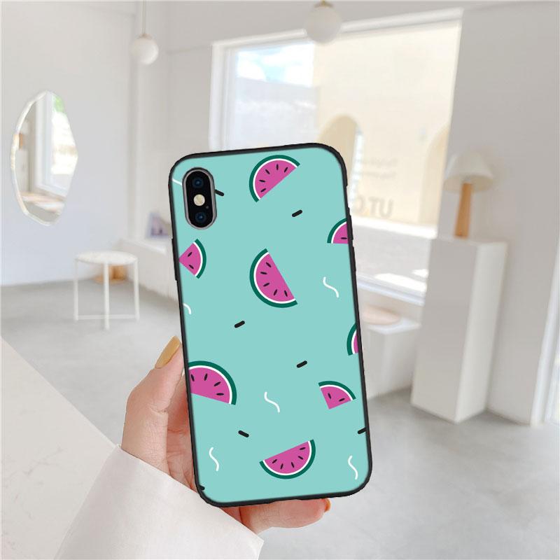 PP14 Cartoon Fruit Watermelon Case for Samsung A11 A12 A13 A15 A52S A53 A55 A56 A70 A71 A72 A73 F06 F16 F56 S10 Plus S10e