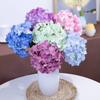 Fake Hydrangea Flower Reusable Artificial Hydrangea Stalk Long Stalk Fake Hydrangeas Real Feel Full Blooms for Table Centerpiece