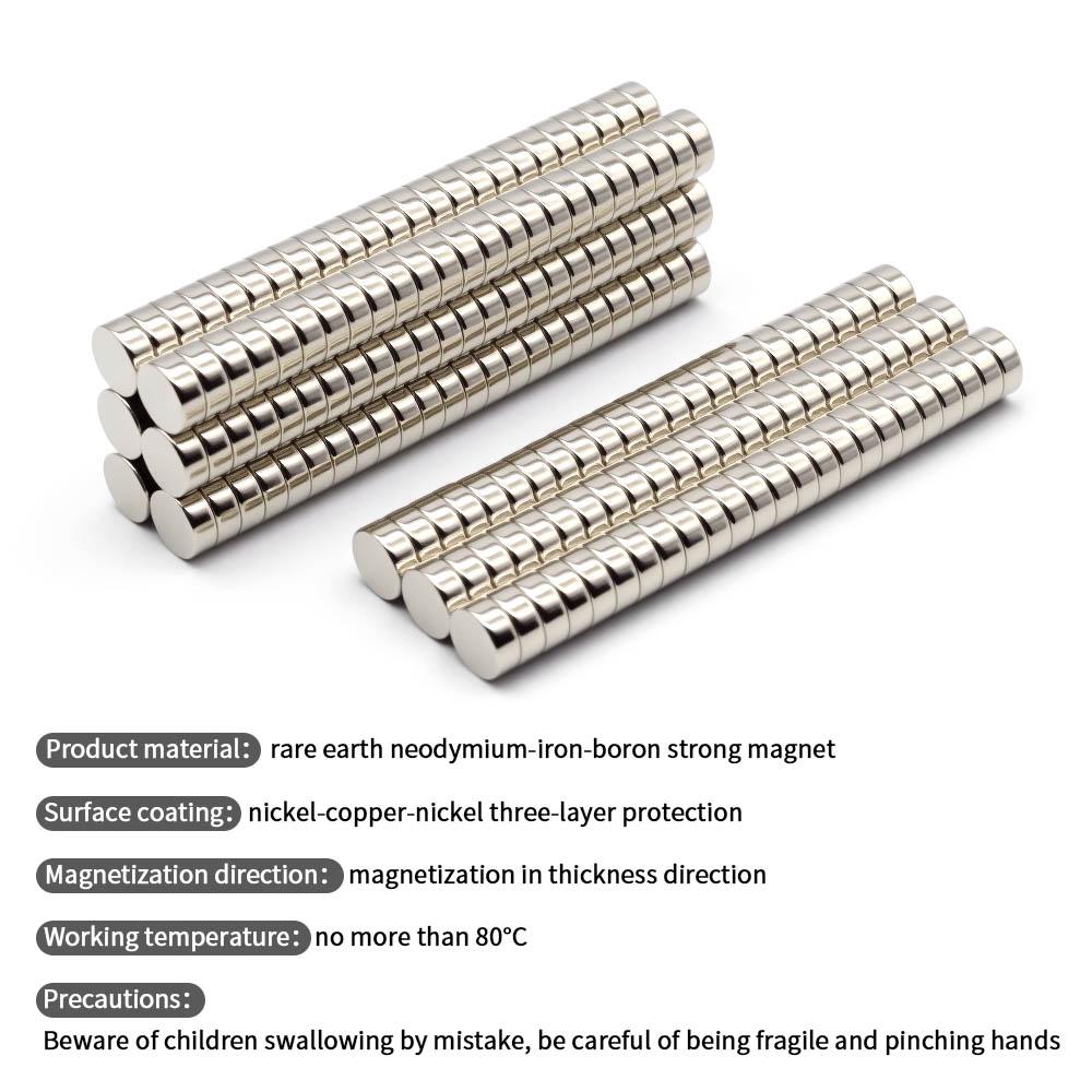 12x5mm N35 Powerful Round Neodymium Magnet NdfeB Permanent Magnetic imanes Super Strong Magnets Refrigerator Magnet