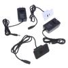 1Set 2-Port Usb Desktop Port Square Desktop Charging Station Usb And C-Type Embedded Power Adapter