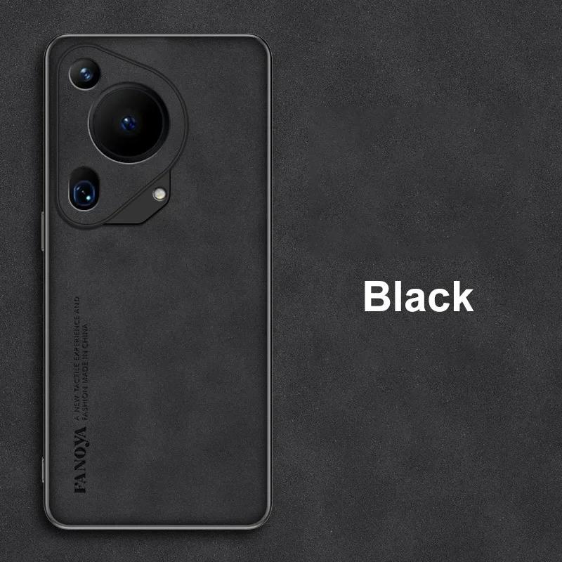 For Huawei Pura 70 Ultra Case Luxury PU Leather Phone Case For Huawei Pura 70 Pro Plus Cover Silicone Shockproof Full Protection