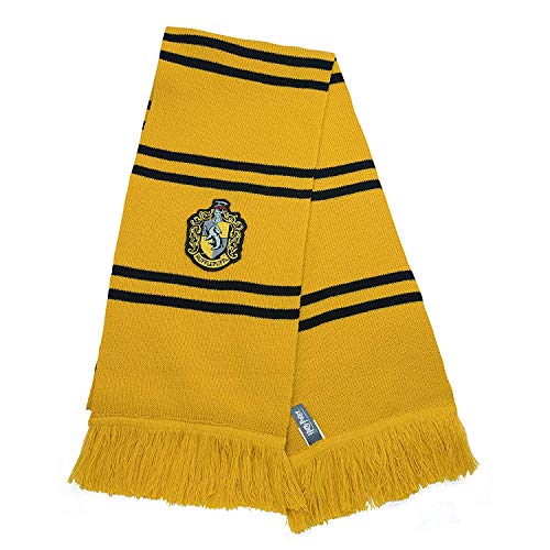 Cinereplicas Harry Potter Schal Acrylschal Deluxe Edition Hufflepuff Poufsouffle (Offizielles Produkt eines japanischen Einzelhändlers) 4895205601468