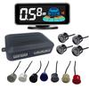 Multiple Radar Parking Sensor Kit Backlight Parktronic LED Display System Backup Monitor Detector Assistant