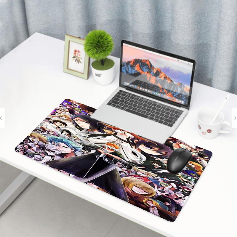 BLEACH Print Mouse Pad, Anti‑Slip Desktop keyboard Mat, for PC Laptop Gaming Working Daily Use, Cool Festival Surprise Gift