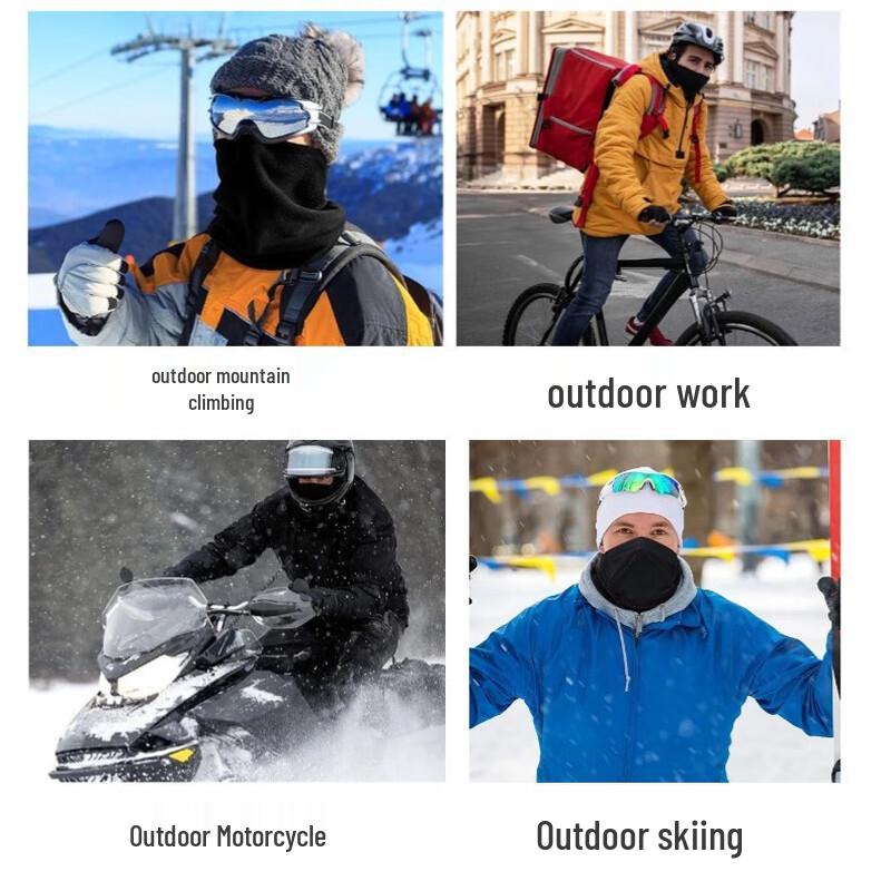 Lishi Warm Fleece Outdoor Neck Gaiter