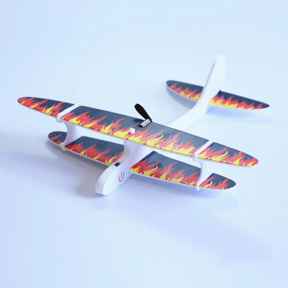 Nouveau Avion Léger à Lancer à la Main pour Enfants Multi-styles Modèle Planeur Avion en Eva Assemblage Bricolage Avions