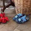 Korean Children's Casual Shoes Fashionable Retro Sports Shoes Lace Pearl Bow German Training Shoes