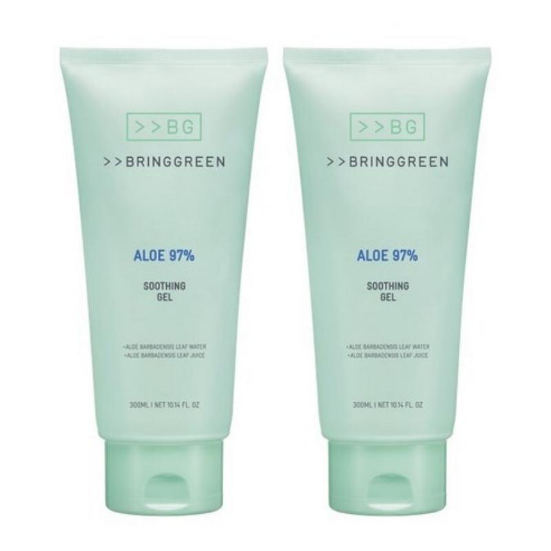BRING GREEN Aloe 97% Soothing Gel 300ml/600ml