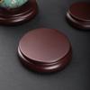Imitation Mahogany Wood Vase & Incense Burner Stand
