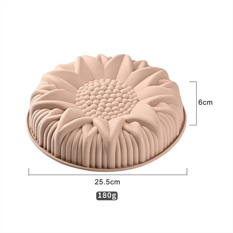 High-Temperature Resistant Silicone Cake Mold for DIY Baking and Steaming