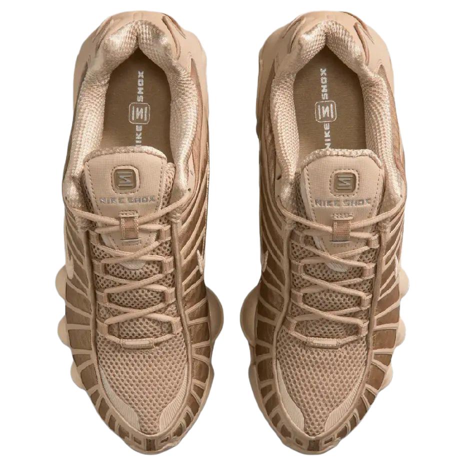 Nike Shox TL Series Comfortable Classic Breathable Support Lifestyle Shoes Men Sneakers Brown AR3566-203