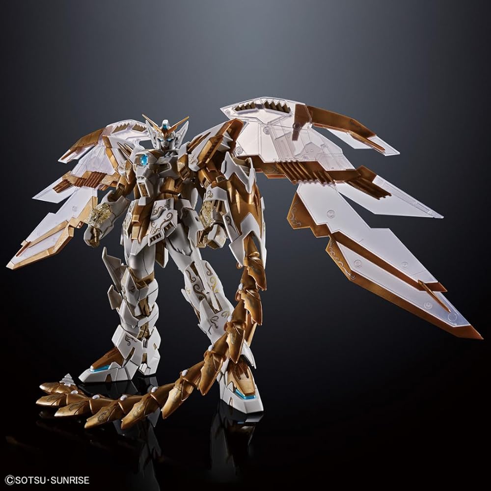 MG Gundam Epion EW Cross Contrast Colors Clear White Pre-painted Plastic Model 1/100 Scale