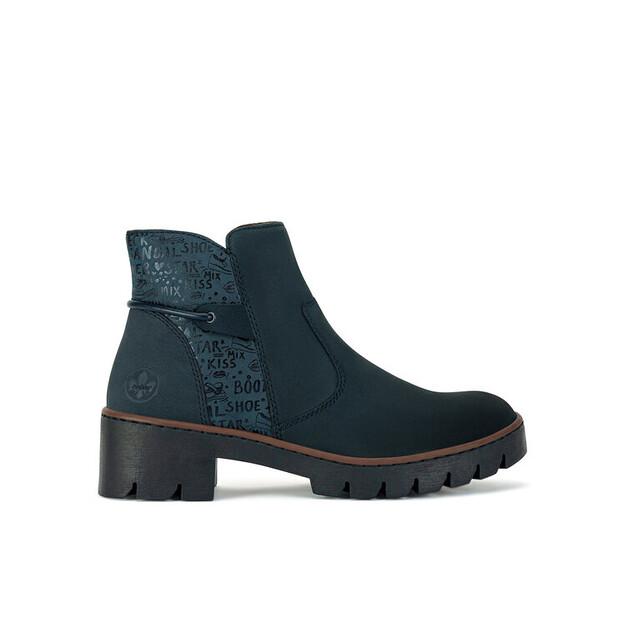 

Ботильоны Rieker X5755-14 синие EU 36