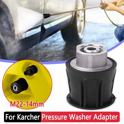 M22x14mm Top Pressure Washer Adapter Pressure Washer Hose Connector Converter Quick Connect Coupler Adapter for Karcher K Series