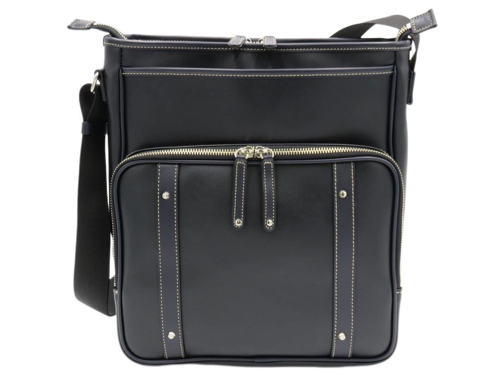 Business Patrick A4 Size Shoulder Black [Kiwada] Shoulder, 4995-01 Men's