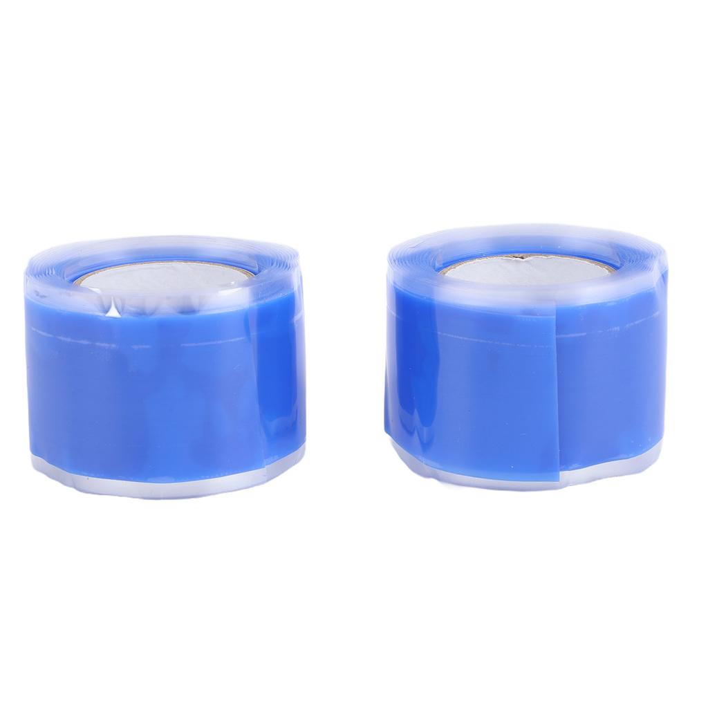 2 Rolls Kayak Paddle Grip Tape 4.92ft Anti Slip Self Fusing Silicone Tape for Pull Up Bars Sports Gym Equipment Tools