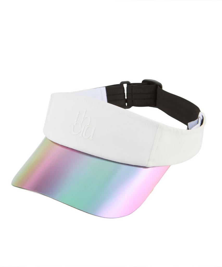 Teia [Unisex] Active Golf Sun Visor (White)