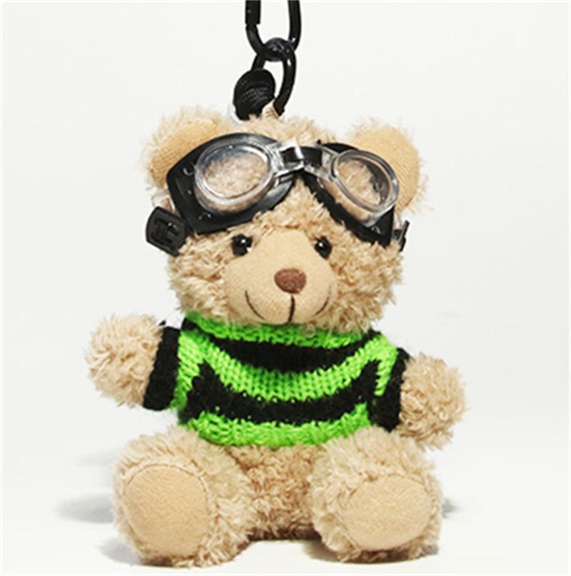 Panda Plysj Nøkkelring & Veskeanheng - Søtt Tegneserie Tilbehør