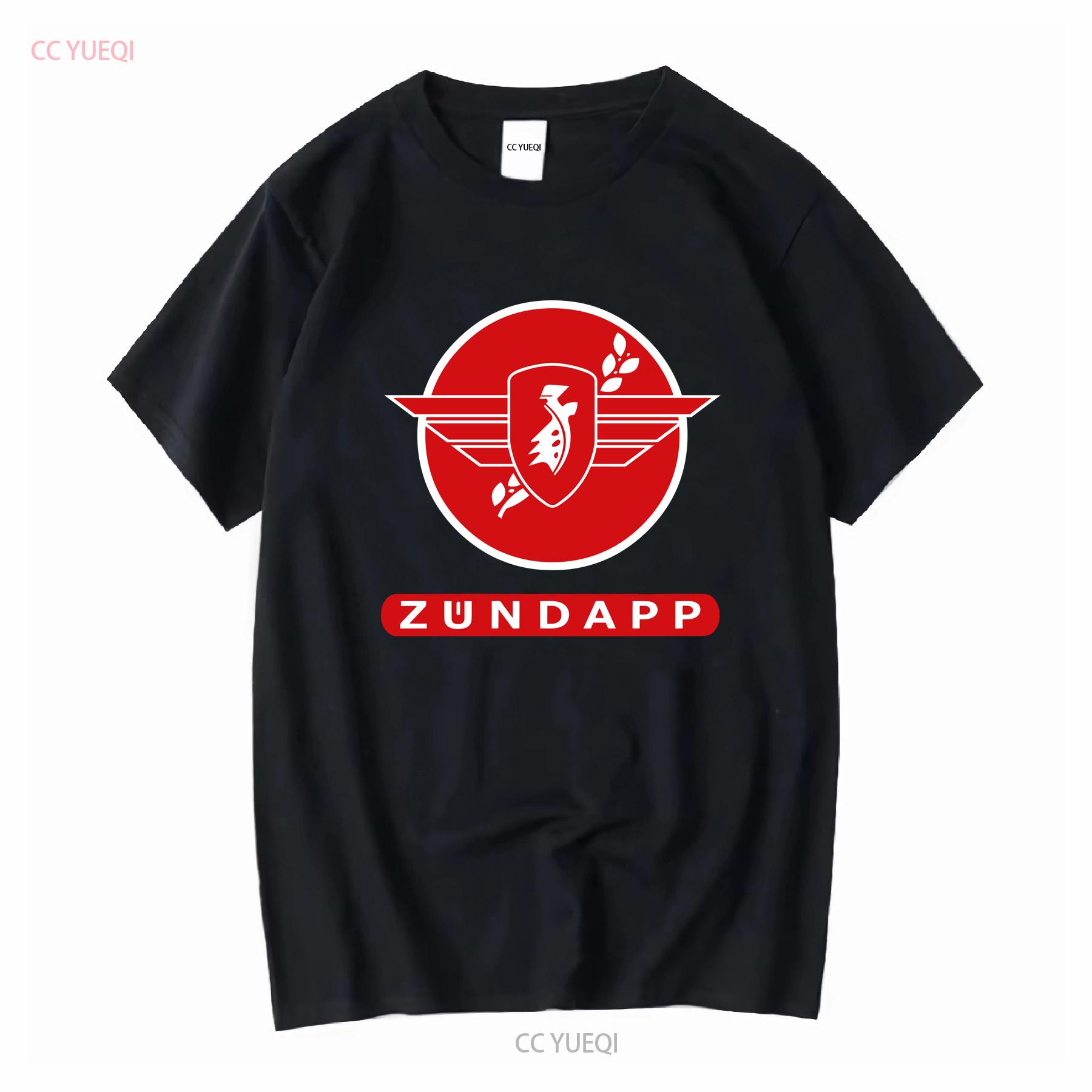 

Zuendapp Classic German Motorcycle Zundapp Logo Patch Black T shirt Size S To 5X vintage Washed Unisex Breathable L