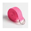 Customized Hot Sell Yoga Stretch Band Cheap Yoga Stretching Strap Belt with D Ring Buckle