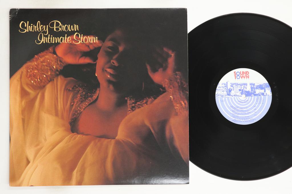 LP Record SHIRLEY BROWN - Intimate Storm ST8008 SOUNDTOWN 1984 US Soul/Funk Used