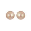 Boucles D'oreilles - Luxenter - Geel - Argent 925 - Perle Rose - Plaqué Rhodium