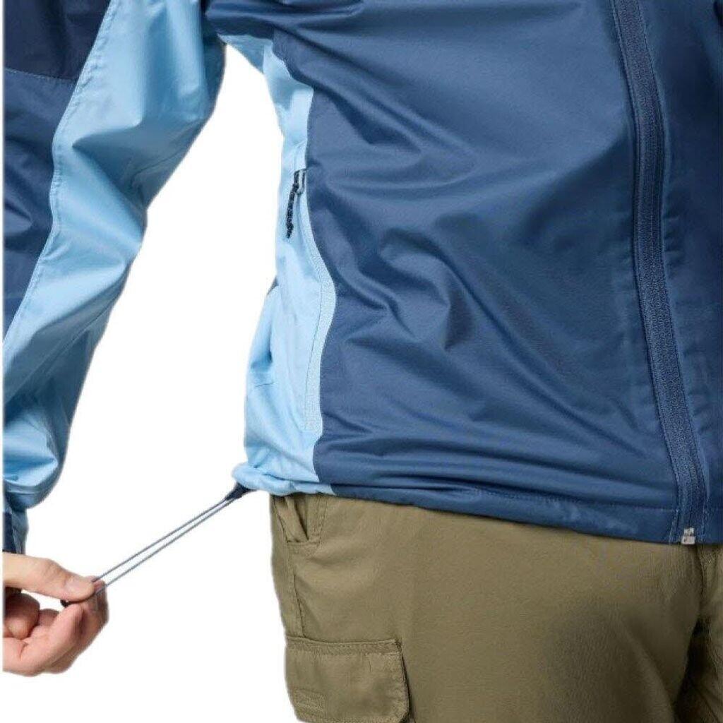 Куртка Columbia Inner Limits III Rain Jacket dark mountain/collegiate navy/ripple blue