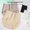 High-Waisted Yoga Seamless Underwear: Women's Anti-Embarrassment, Tummy Control, No Wedgie, Antibacterial, Breathable Briefs