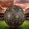 Dinosaur Glass Art Round Football Size 5 Adult Ball Suitable for Training Matches and Outdoor Team.