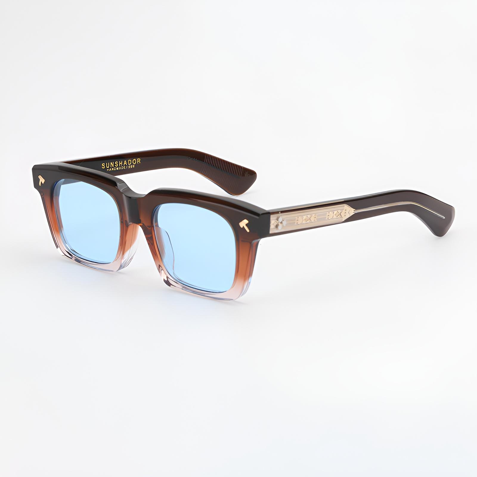 

Top Quality Luxury Square Acetate Sunglasses For Men Women Classic Sunglasses outdoor UV400 Protection Logo Customization
