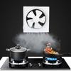 6/8/10 Inch Exhaust Fan Blades Six Blades Household Kitchen Bathroom Electric Exhaust Fan Replacement Accessories