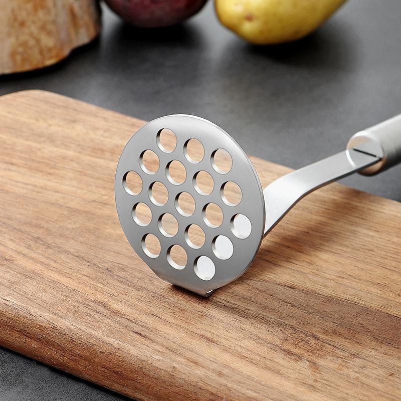 4-styles Stainless Steel Potato Masher Kitchen Pumpkin Garlic Vegetable Fruit Easy Mud Press Grinder Food Crusher Kitchenware