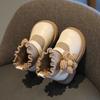 Spring Fashion Soft Soled Baby Girl Shoe Princess Flower Elegant Baby Shoes Stylish Versatile Popular Daily Casual Shoe Zapatos