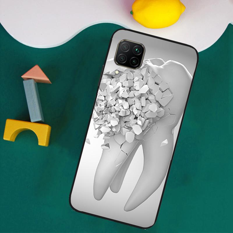

Чехол для Huawei Nova 8i 3i 7i 11i 12i 9 10 SE Y73 Y90 Y70 Y72 Y61 Y91 P30 P40 Lite P60 Pro с изображением Зуба Стоматолога Huawei Nova 11i