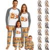 Halloween Print Family Matching Long Sleeved Parent-child Suit Home Clothes Suit Fall