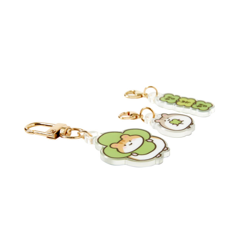 Lucky Hamster Keychain Charm Set (26029595)