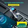 Oshur Fast Charging Car Charger with USB Expansion & Triple Cigarette Lighter Adapter