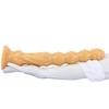 47*7cm Jumbo Pull Bead Anal Plug with Suction Cup - Long Bumps Threaded Octopus Expander