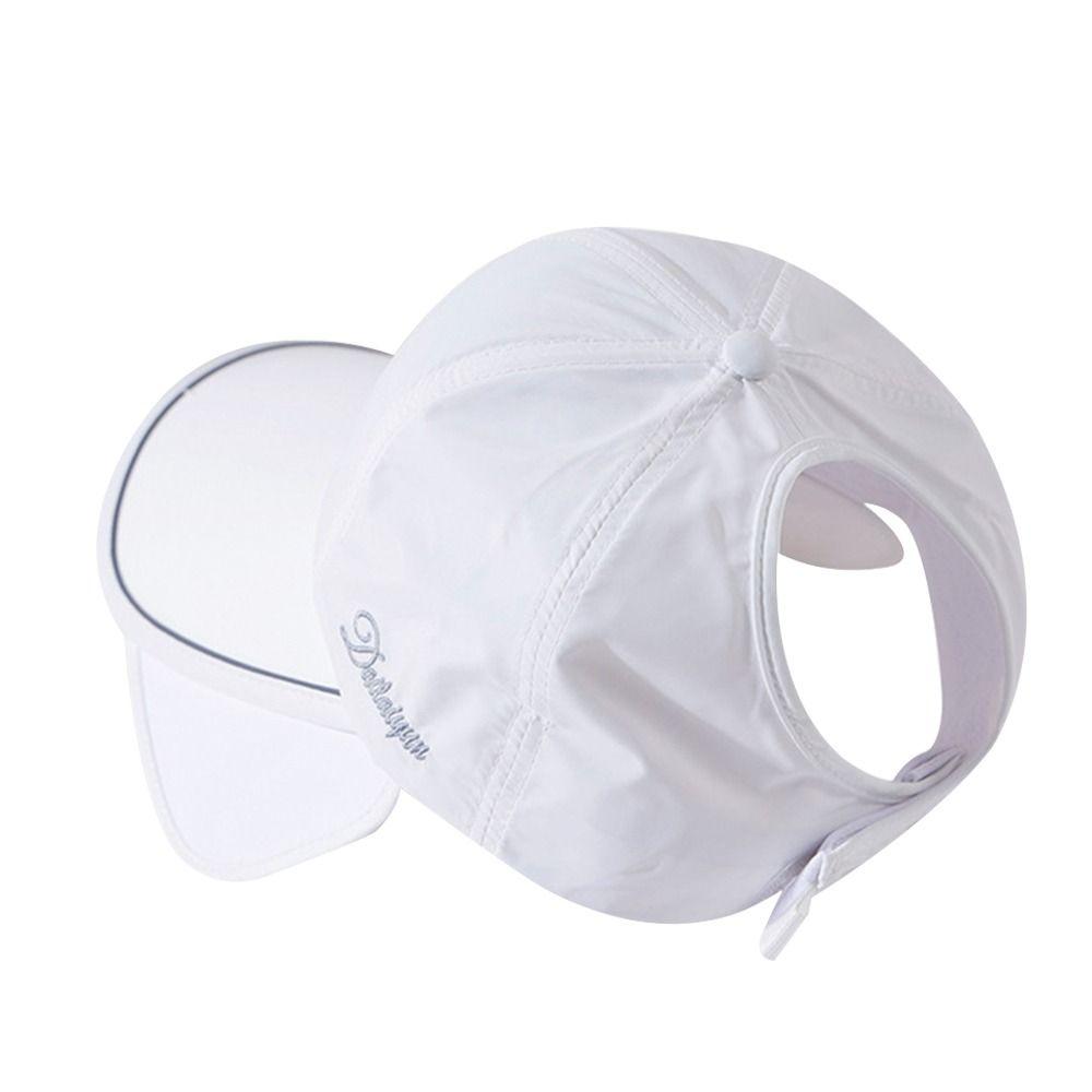 UV Protection Sun Hat Wide Brim Beach Hat Summer Visor  Running